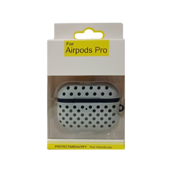 FASHION DESIGN CASE FOR APPLE AIRPODS PRO BLACK GRAY FASHION DESIGN CASE FOR APPLE AIRPODS PRO BLACK GRAY